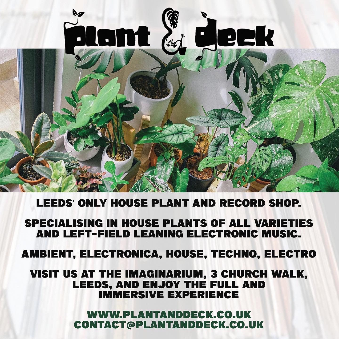 Plant & Deck at Imaginarium Leeds